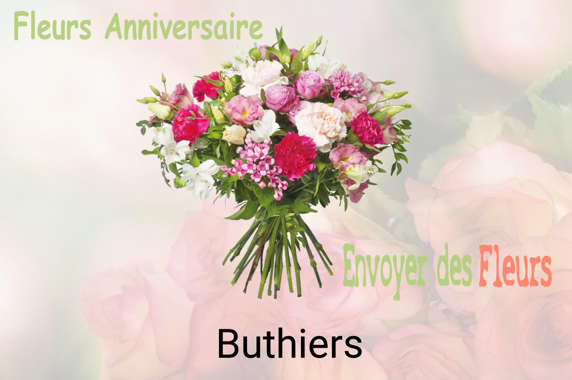 Bouquet de fleurs d’anniversaire livré à Buthiers