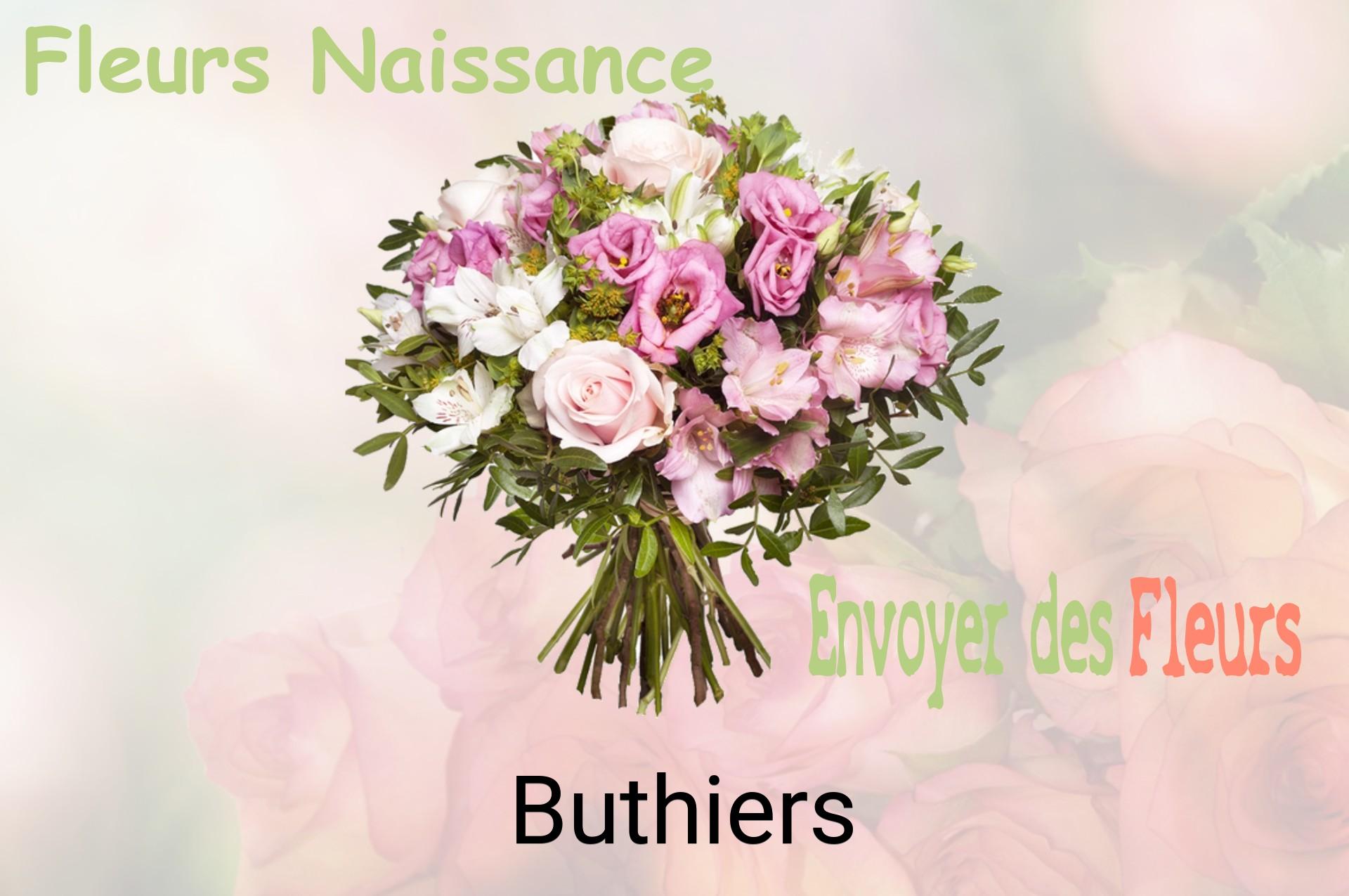 Bouquet de fleurs de naissance livré à Buthiers